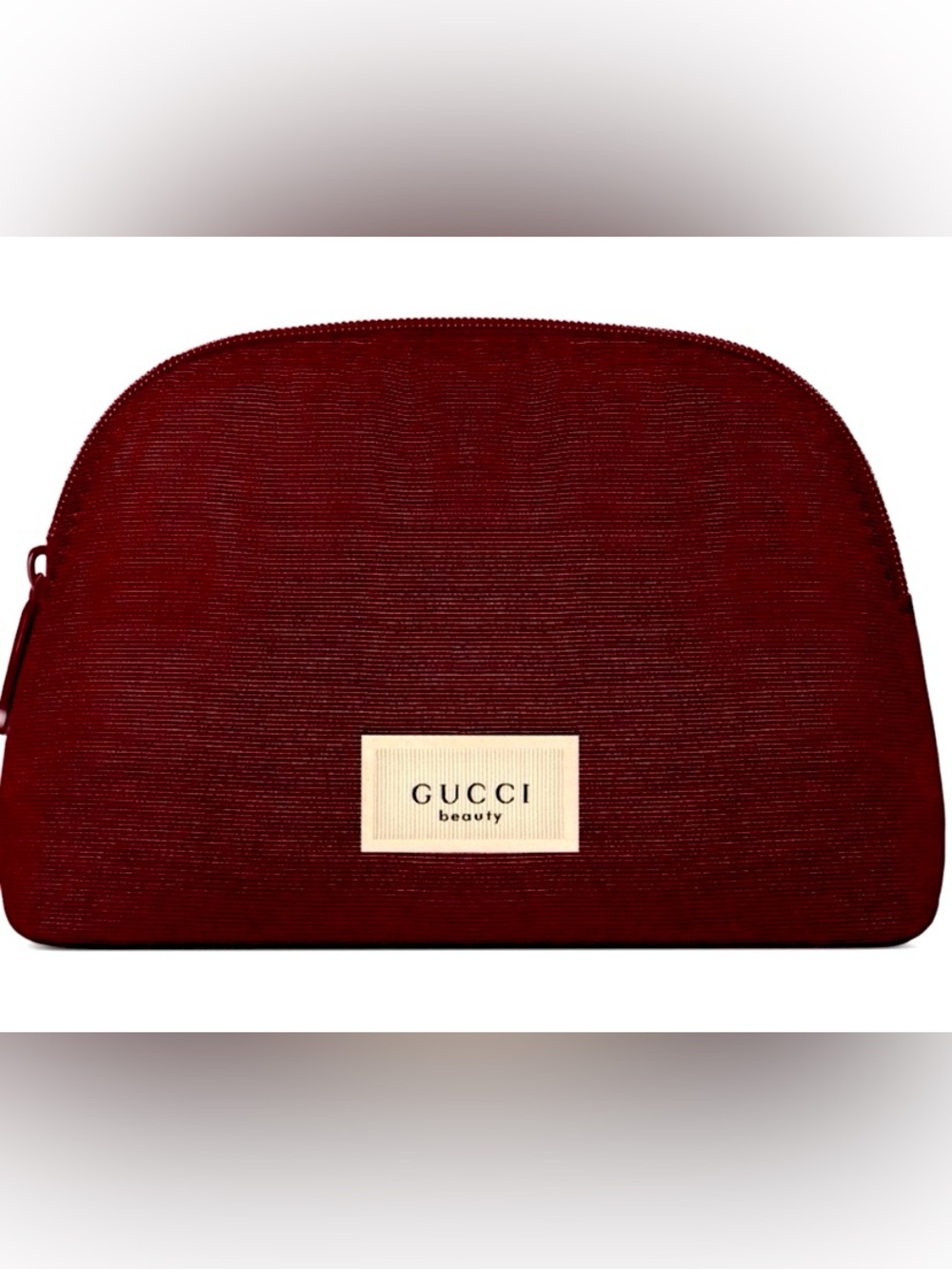 Gucci Beauty Wine Red Cosmetic Pouch